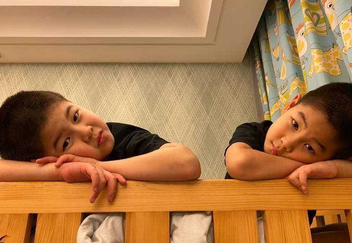 照相机|遗传沙溢易胖体质?胡可晒8岁安吉近照并吐槽:想念没有长胖的你