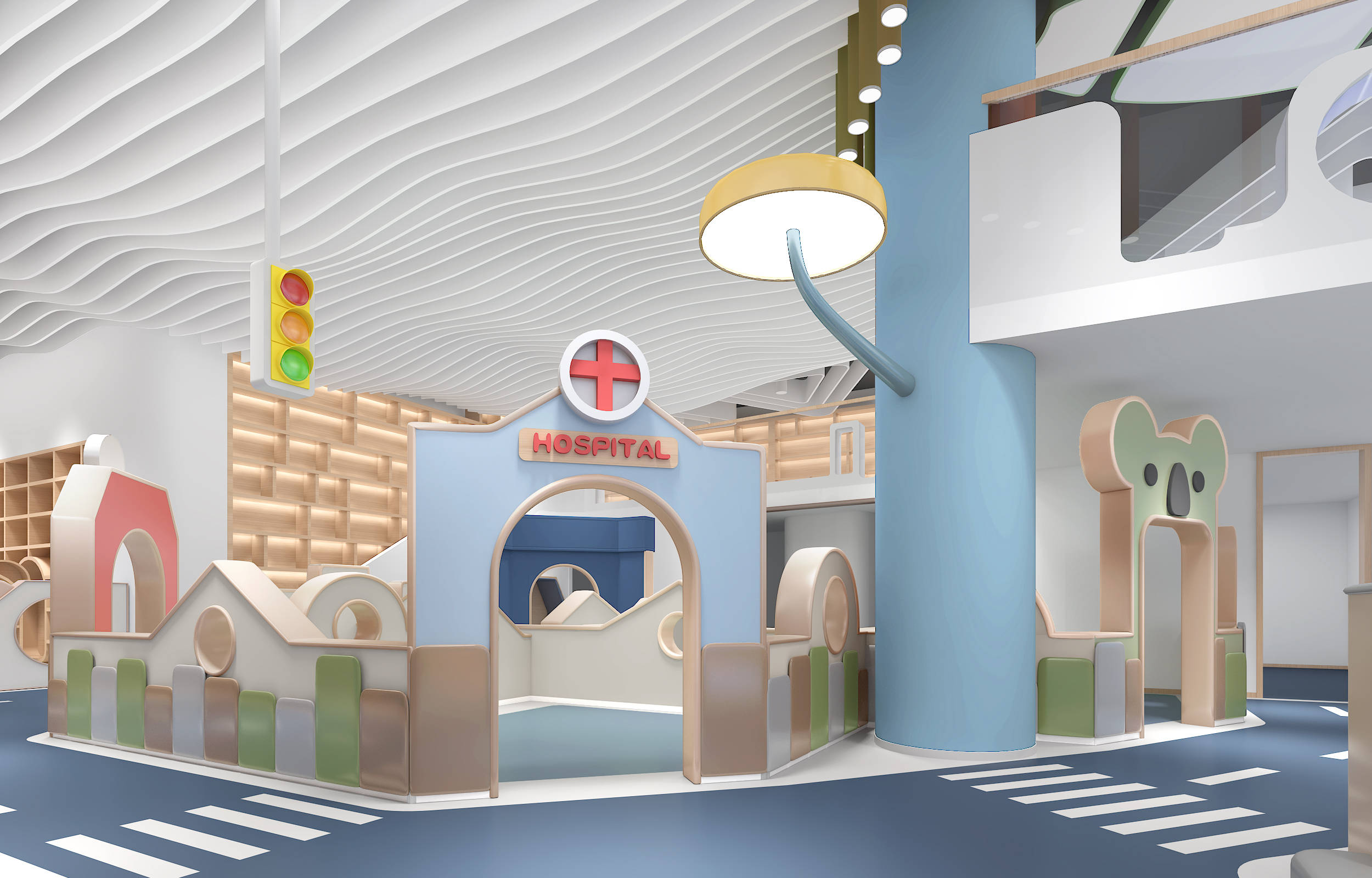 童趣珠海室内儿童乐园公装设计案例