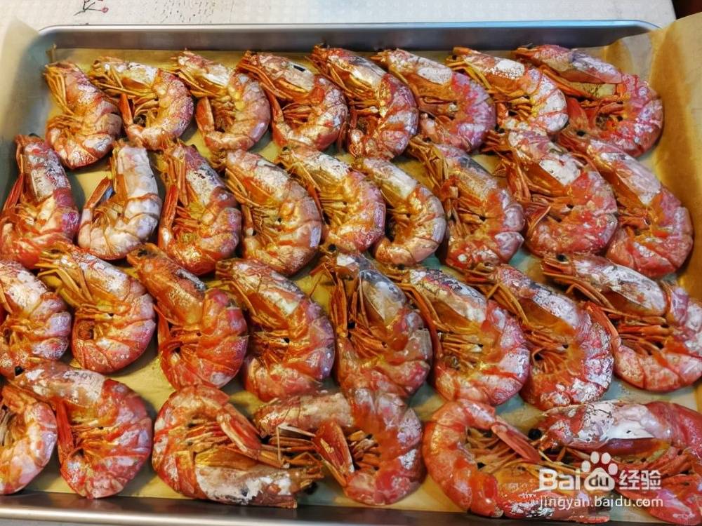姜片|东盛澜小厨房丨烤箱版阿根廷红虾干