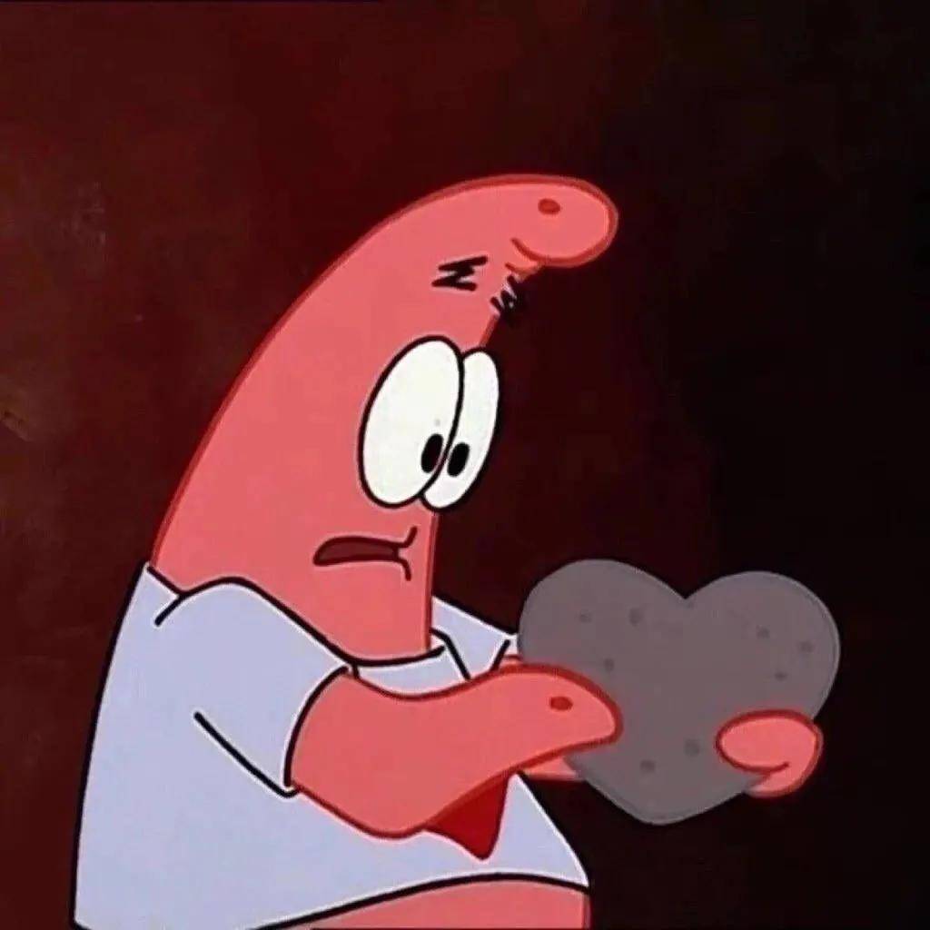 派大星 你的心,像石头