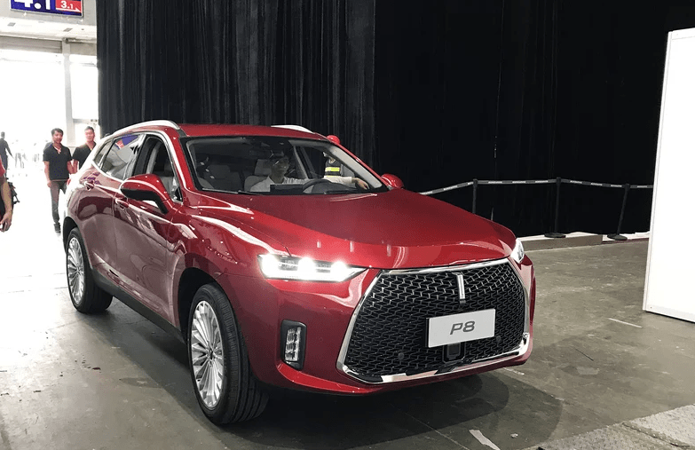 首台长城p8真车实拍,油耗创历史新低_部分_vv_车身