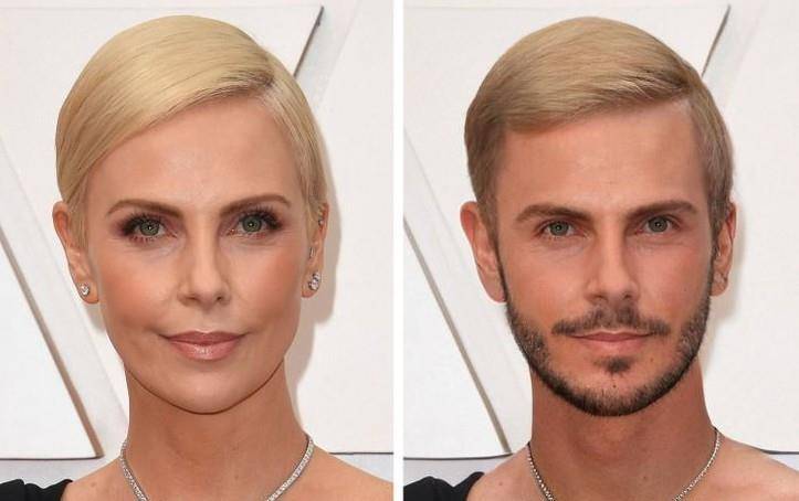 克里斯·埃文斯25位欧美明星“转换性别”,会是什么样子?