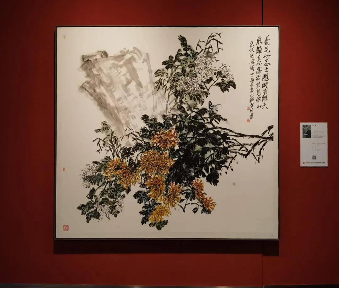 孪生艺术创始人张勇作品入选《百年华彩——2021·中国百家金陵画展》