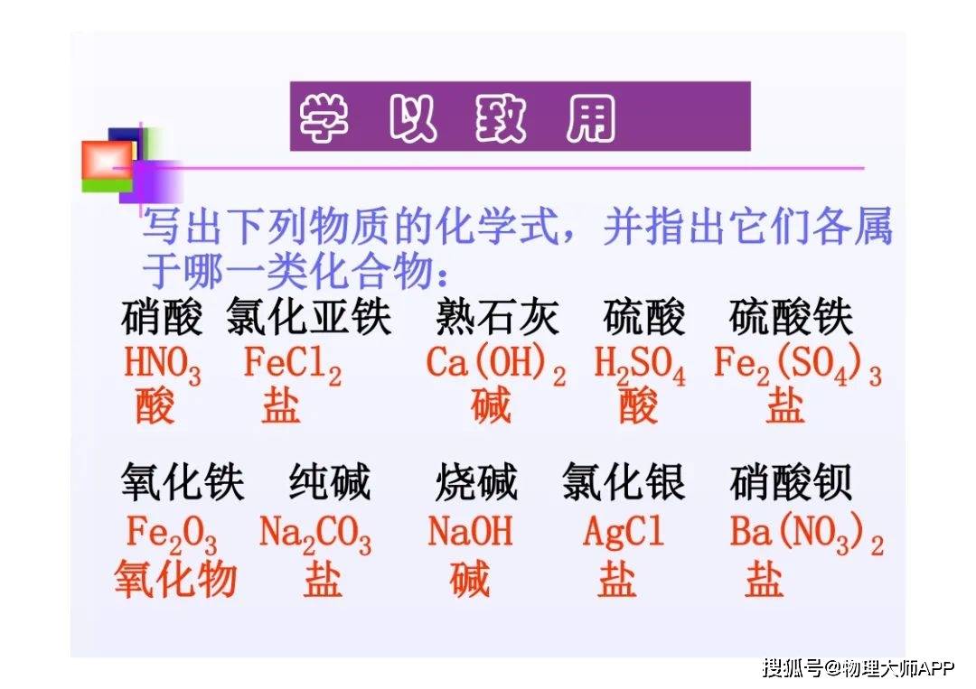 初中化学:盐碱酸知识点汇总,太全面啦!_app_物理_高中