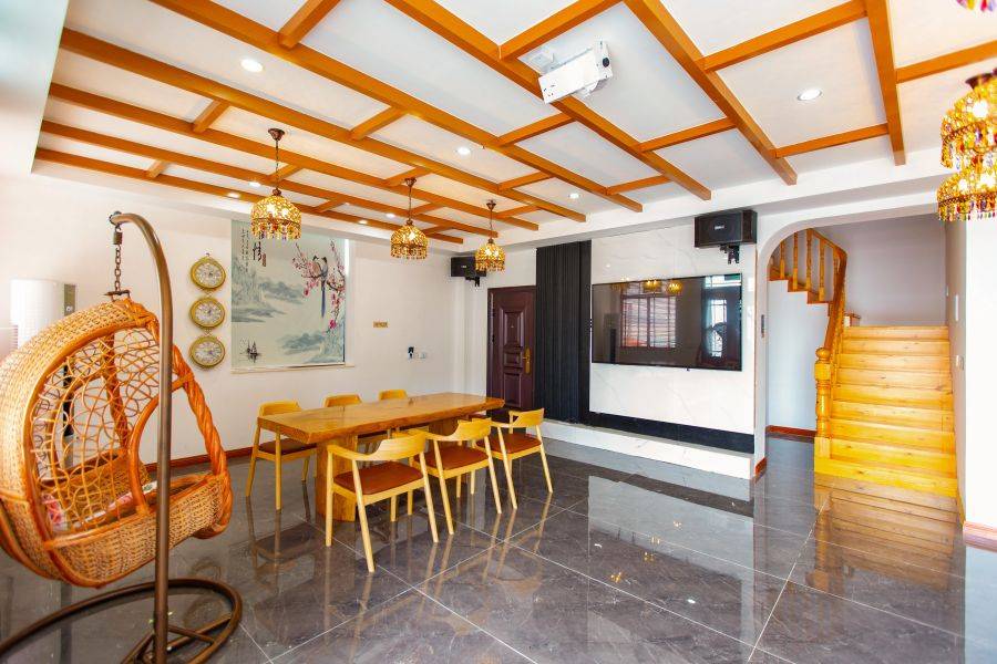 洞头半屏山环山抱海的海景别墅民宿面朝大海春暖花开