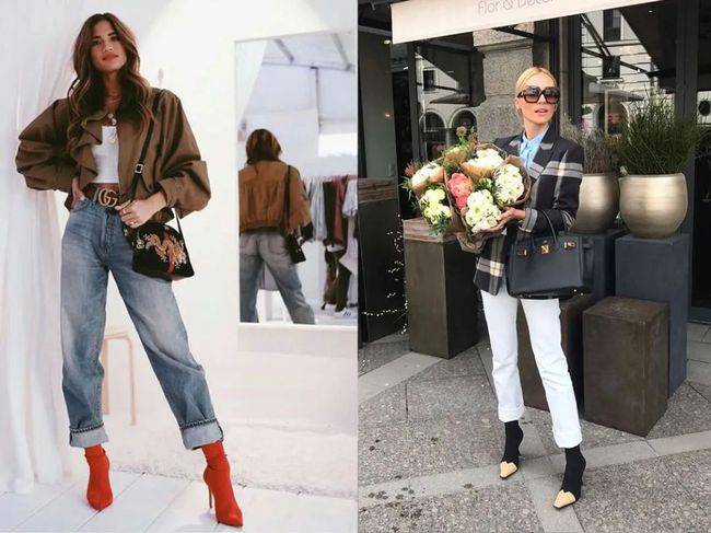 脚踝 冬天潮流必备，从脚暖到腰的袜子靴！