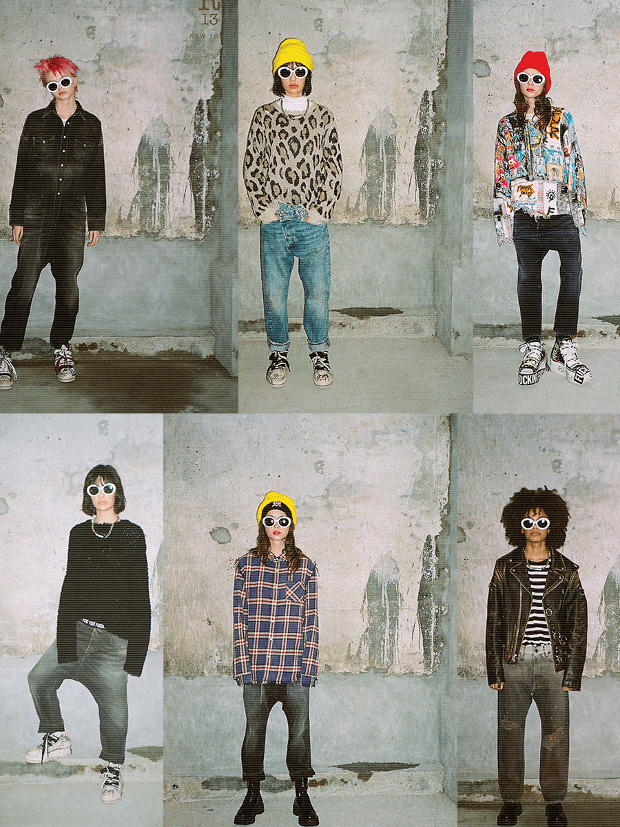 卫衣 r13 2021秋冬，怀旧的破败，懒散的远离