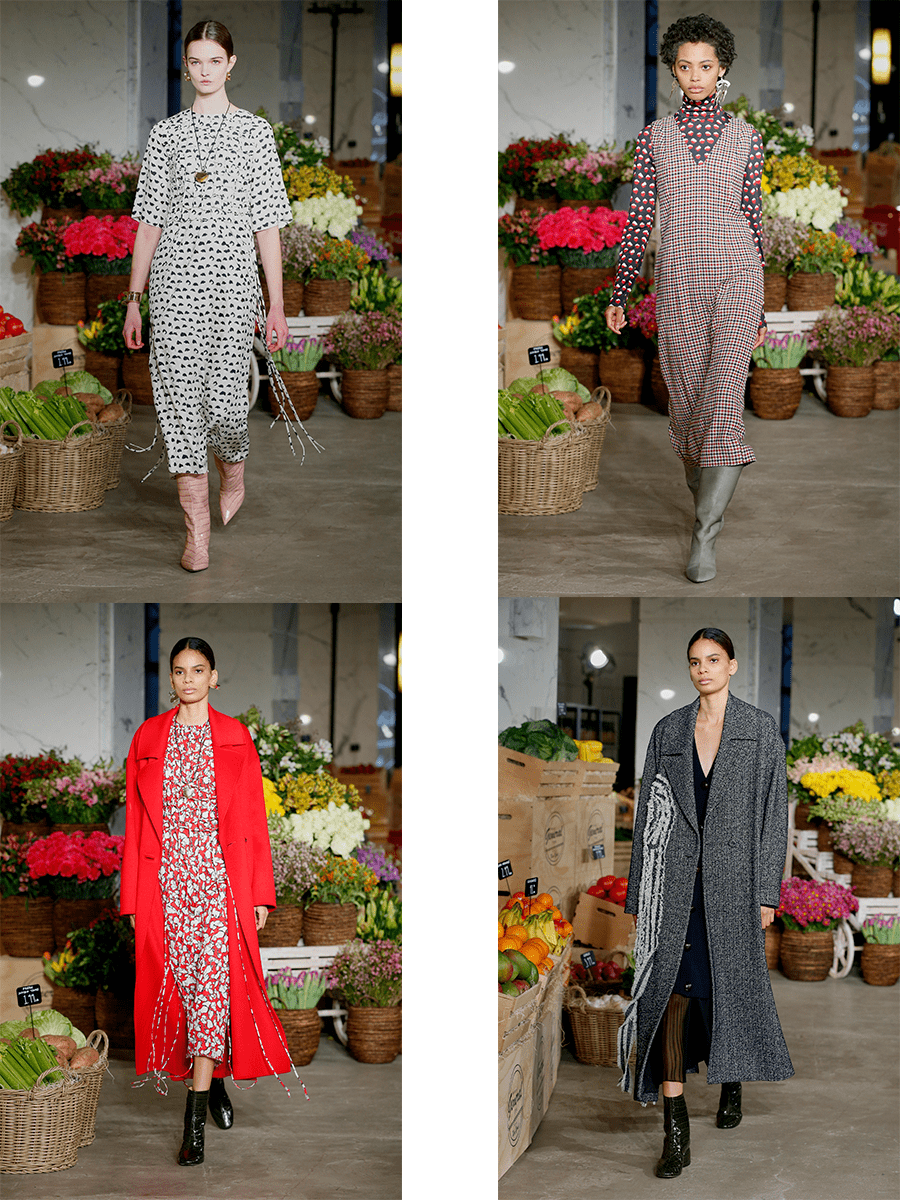 带着 Jason Wu 2021秋冬,优雅简约中,带着可爱,叠搭的穿搭更受欢迎