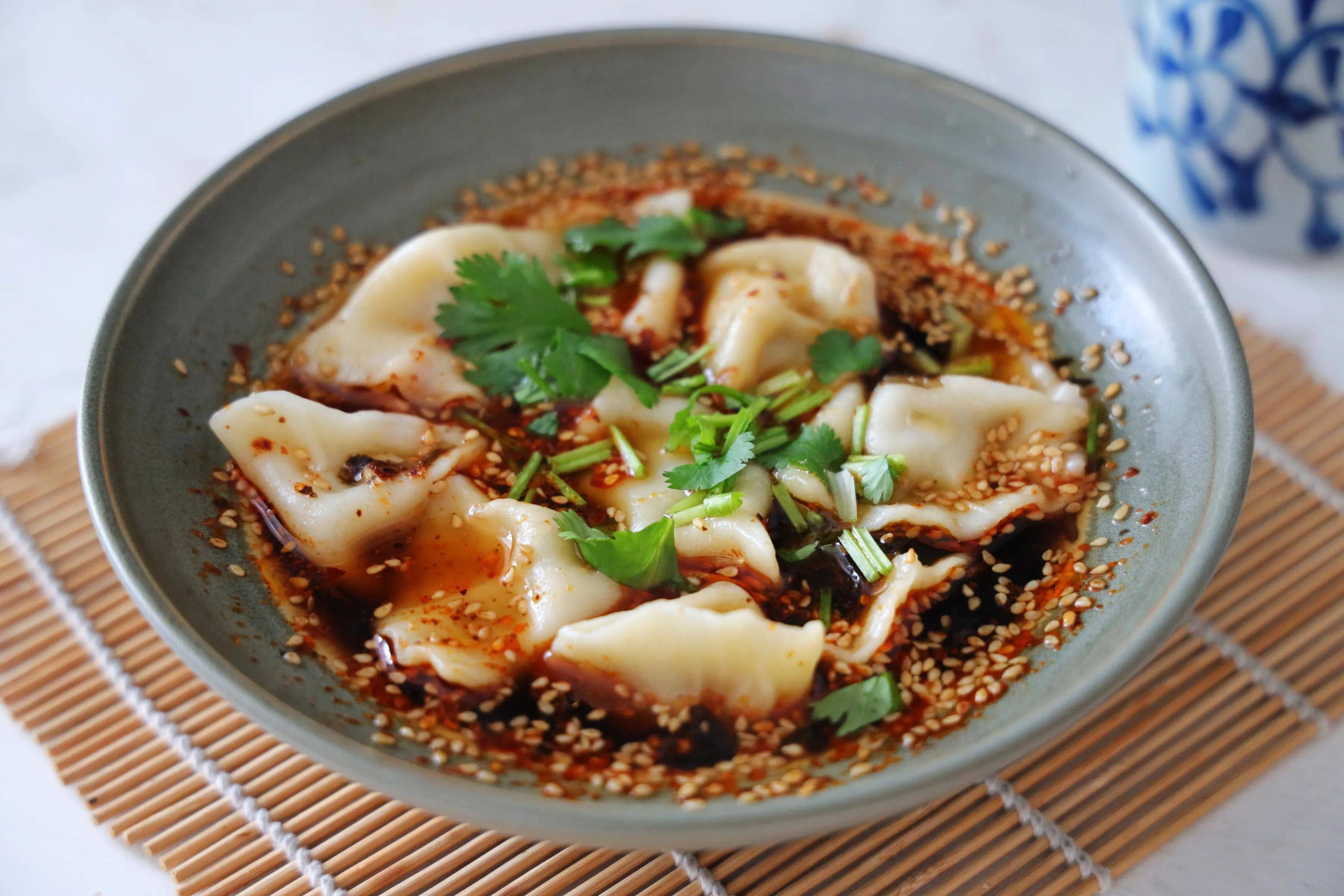 酸汤水饺图片素材图片