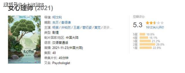 因为|五大官媒为《女心理师》发声，字字珠玑，求上星