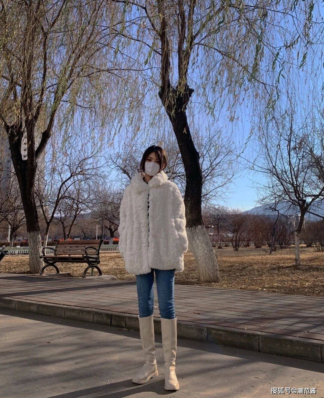 设计 冬季长靴搭配少不了，高挑身材巧妙设计，小小层次感学起来