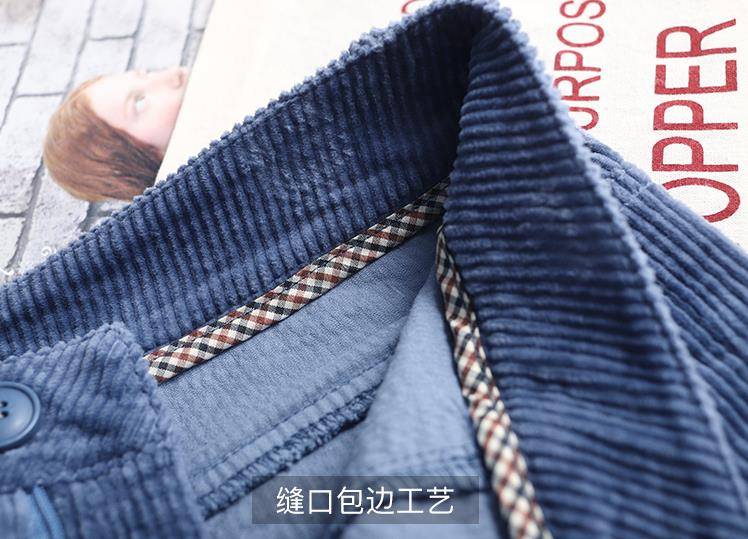 灯芯绒 不要再穿阔腿裤和小黑裤了，今冬这条裤子最流行！保暖显瘦真好穿