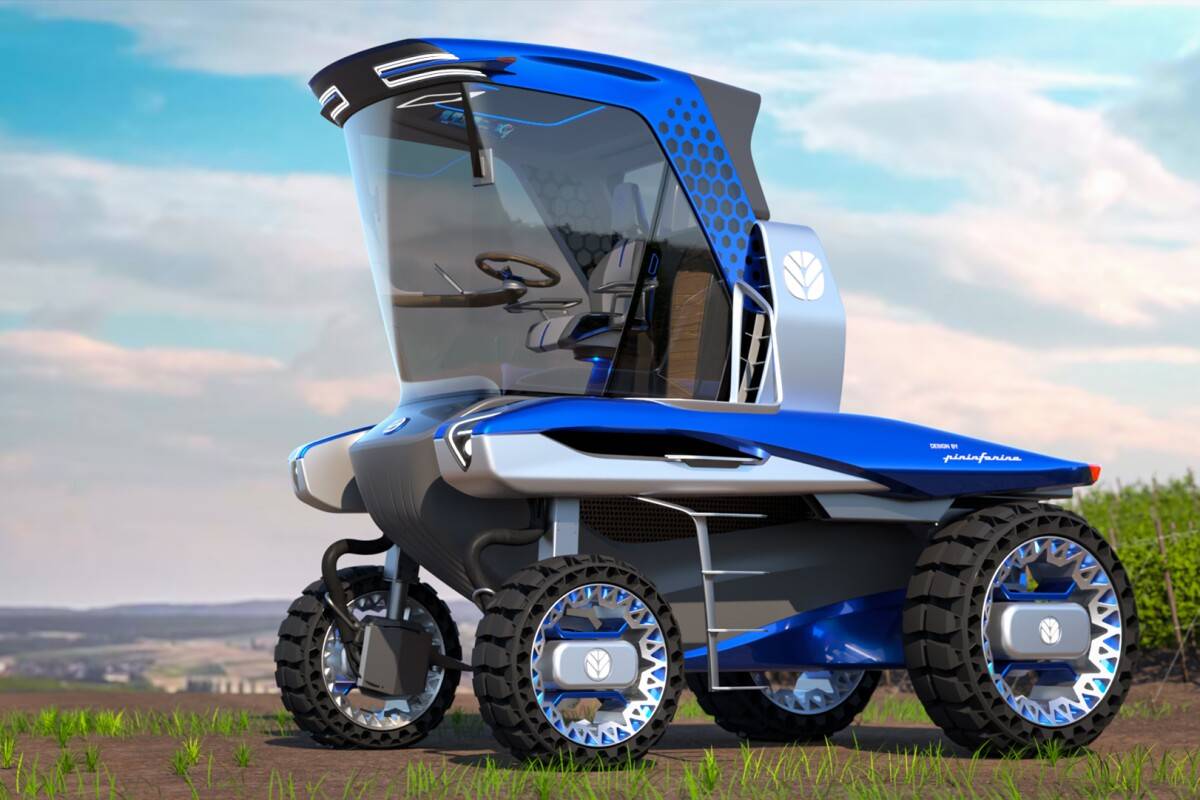 有远见的拖拉机概念与其帮助创造的葡萄酒一样迷人