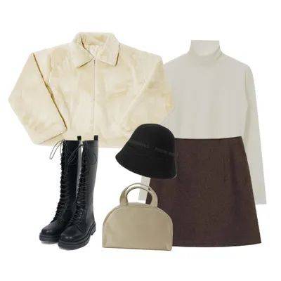 套路 入冬简约舒适穿搭，高级又温柔！