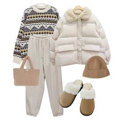 套路 入冬简约舒适穿搭，高级又温柔！