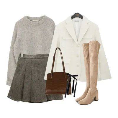 套路 入冬简约舒适穿搭，高级又温柔！