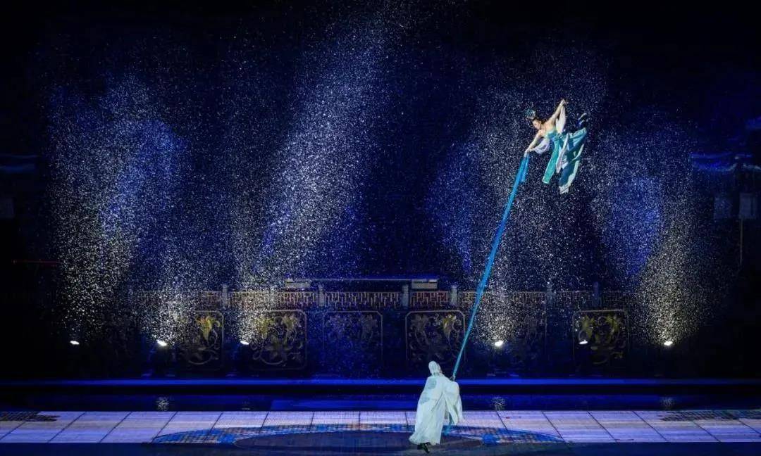 西安实景演艺冰火《长恨歌》_演出_表演_唐玄宗