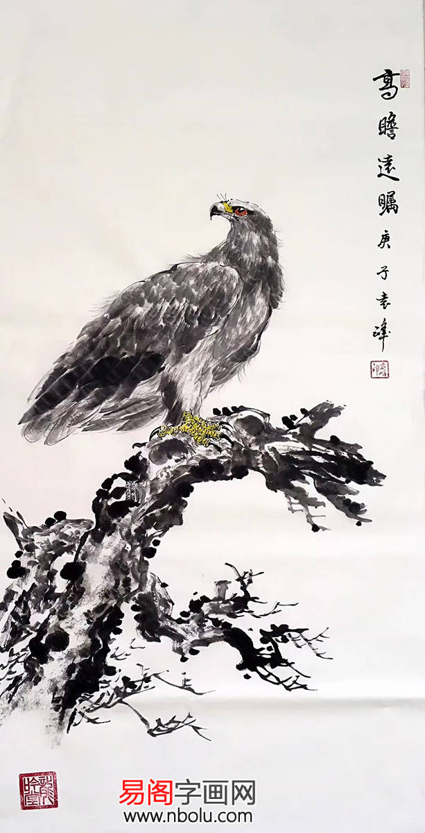 飛翔時,威猛凌厲,充滿速度和力量,有鷹擊長空,鵬程萬里的美;靜止時