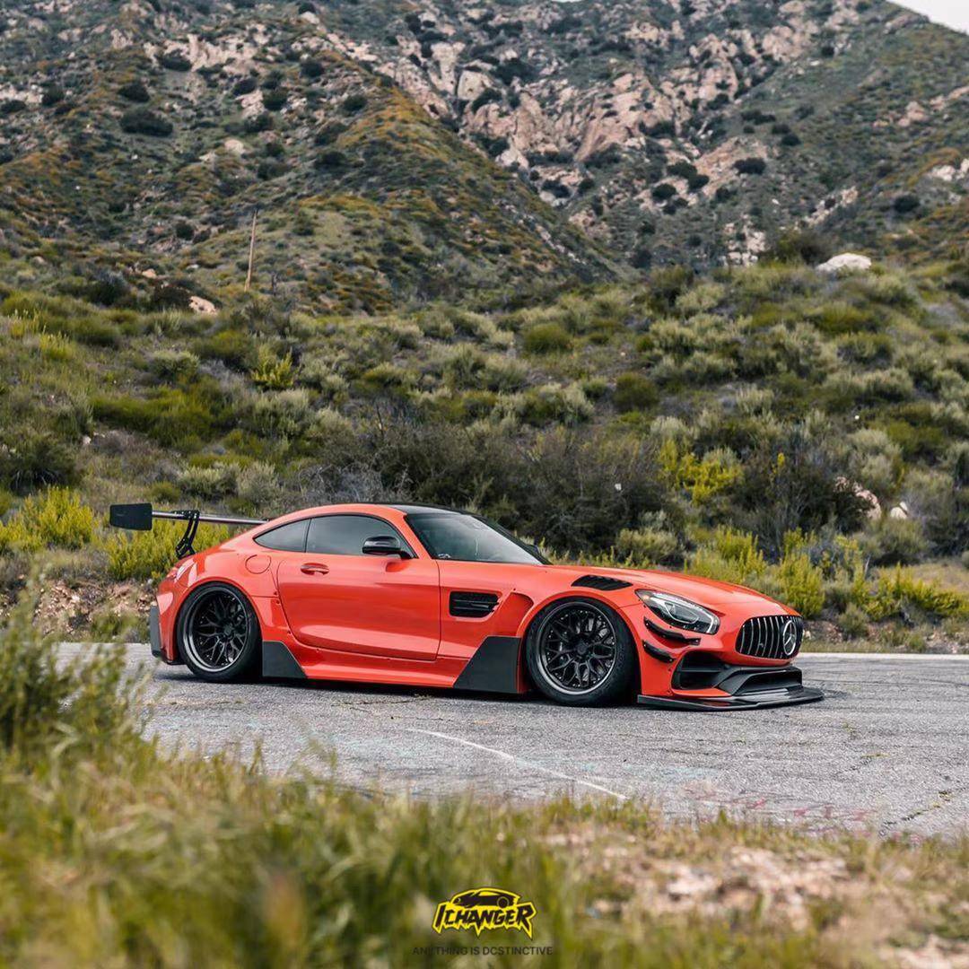 ichangericr改变者奔驰amggt改色熔岩橙pet
