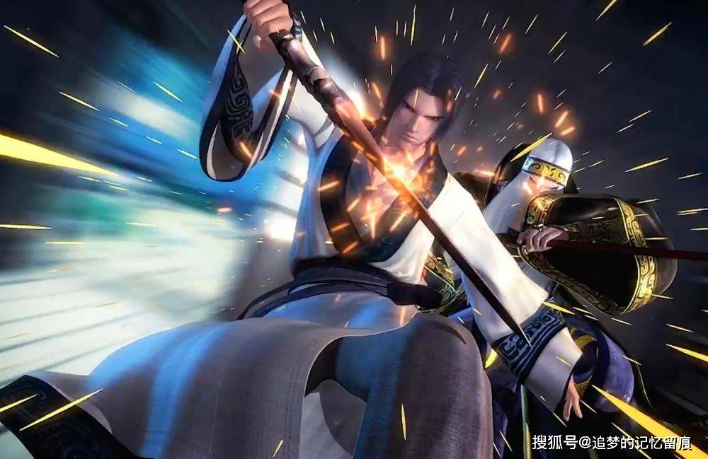 田猛的身上释放出大量的毒针,盖聂在毒针中间游刃有余毫发无伤,而卫庄