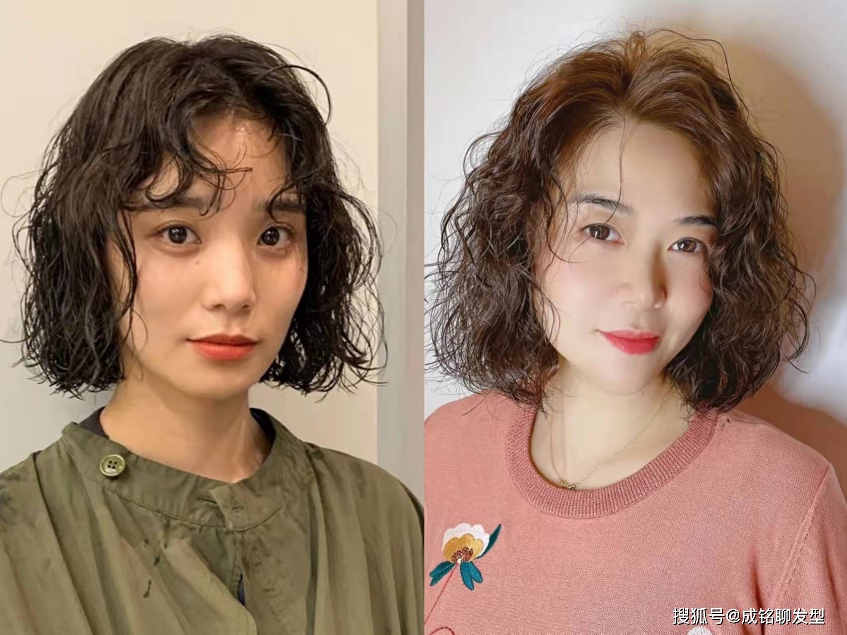 卷发女人过了五十岁，烫头发要记住这“三不要”，土气显老又没气质