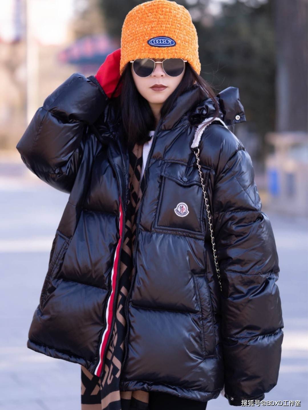 品牌 Moncler Maya 漆面防水尼龙短款羽绒服|原版复刻