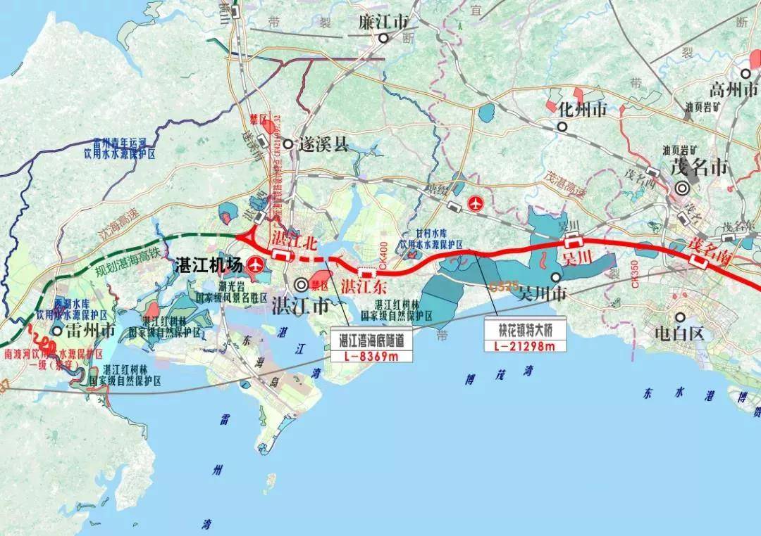 广东省广湛铁路正式开启架梁施工,总投资998亿!