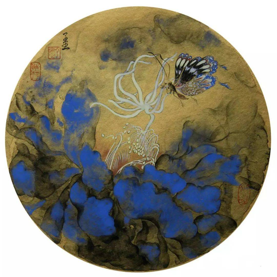 艺农郭子愚是一位母亲,也是一位画家,她大约