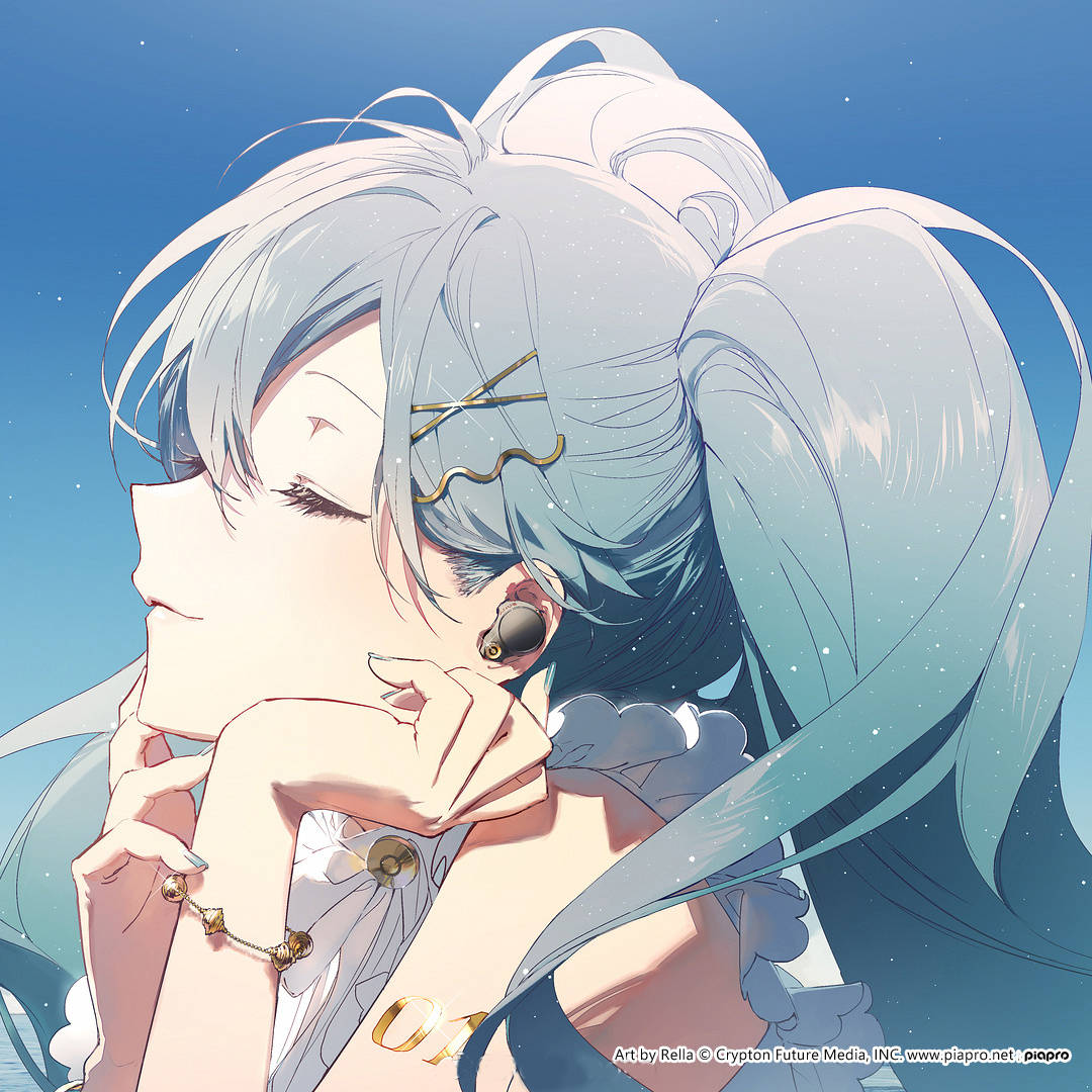 二次元日系风格的同人少女插画,给人一种清澈华丽的透明感_作品_rella