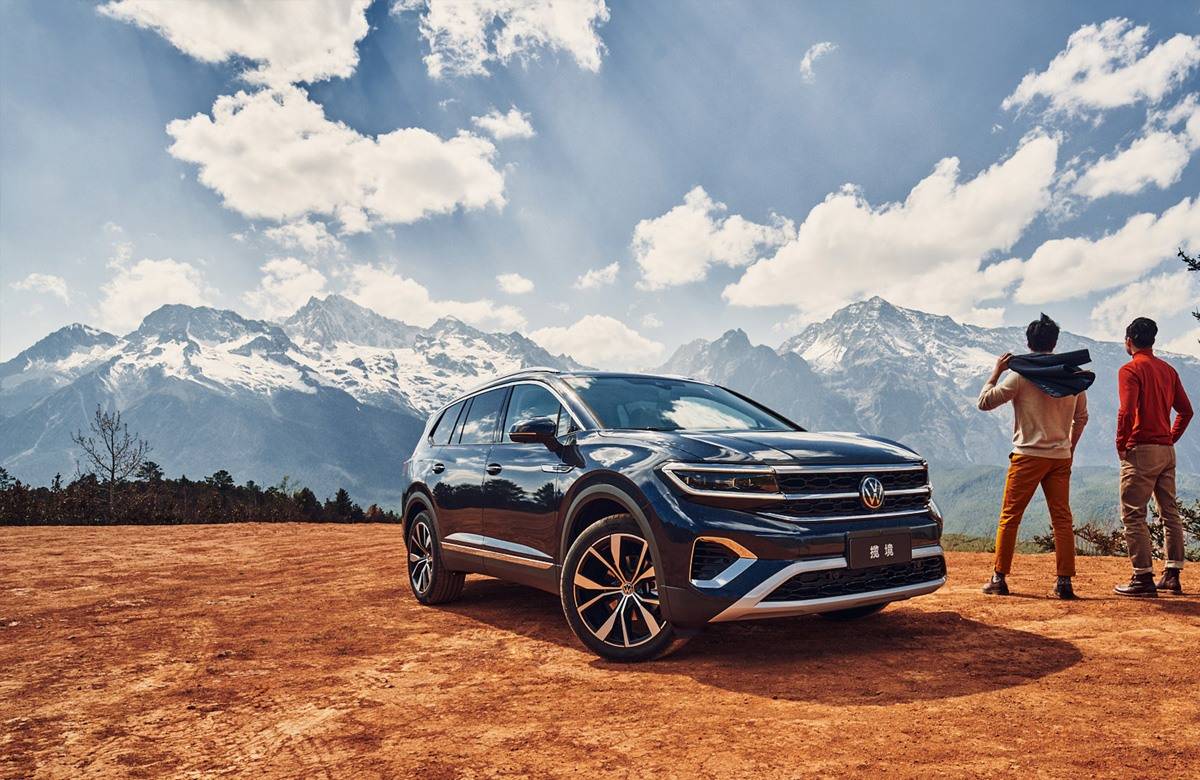 对比途昂 100万以下最大suv揽境用实力证明自己 车型 空间 尾灯