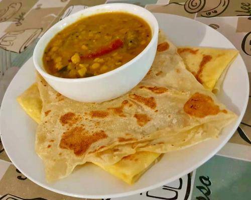 新加坡美食之印度煎饼_面团_roti_口感