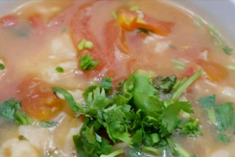 珍珠汤|早餐喝一碗营养美味的西红柿鸡蛋珍珠汤,一天的精神满满