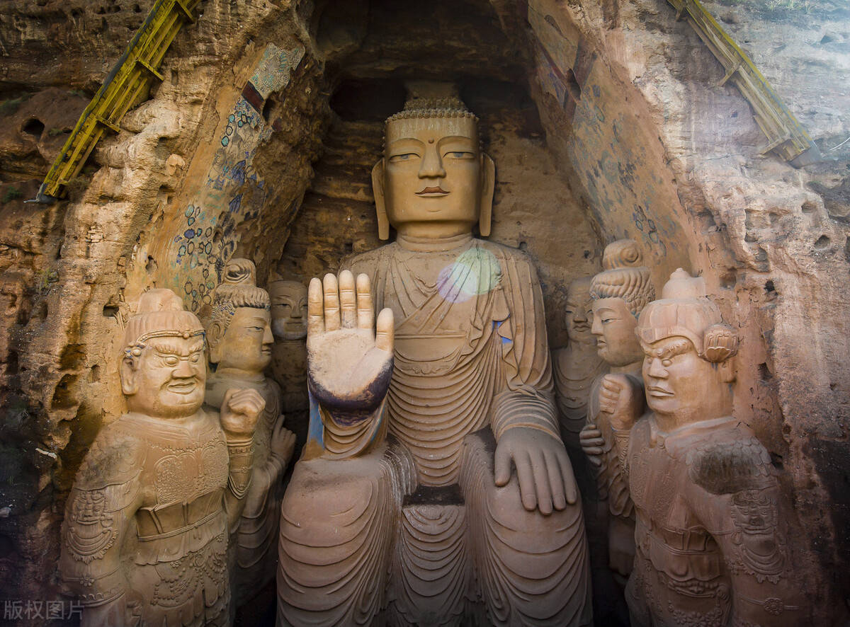 供奉释迦牟尼最珍贵的等身像寺院——凉州天梯山广善寺旃檀瑞像_手机搜狐网