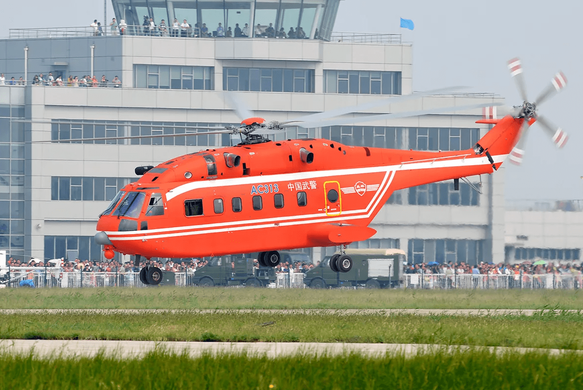 原创ac313a大型直升机多方融合先进技术正进入加快服役进程