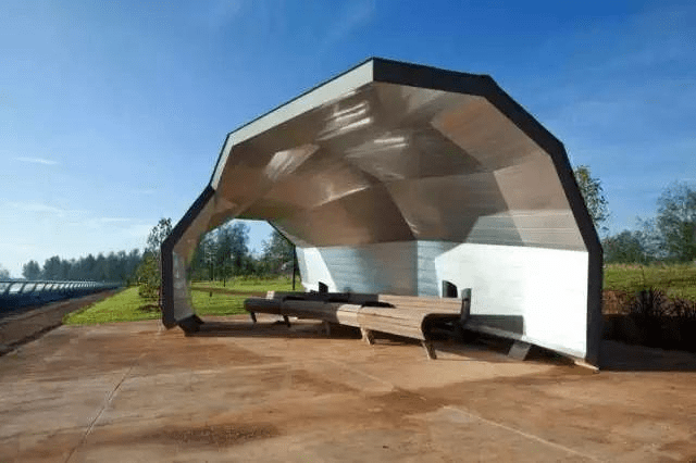 创意新颖的公交站台设计已成为潮流趋势