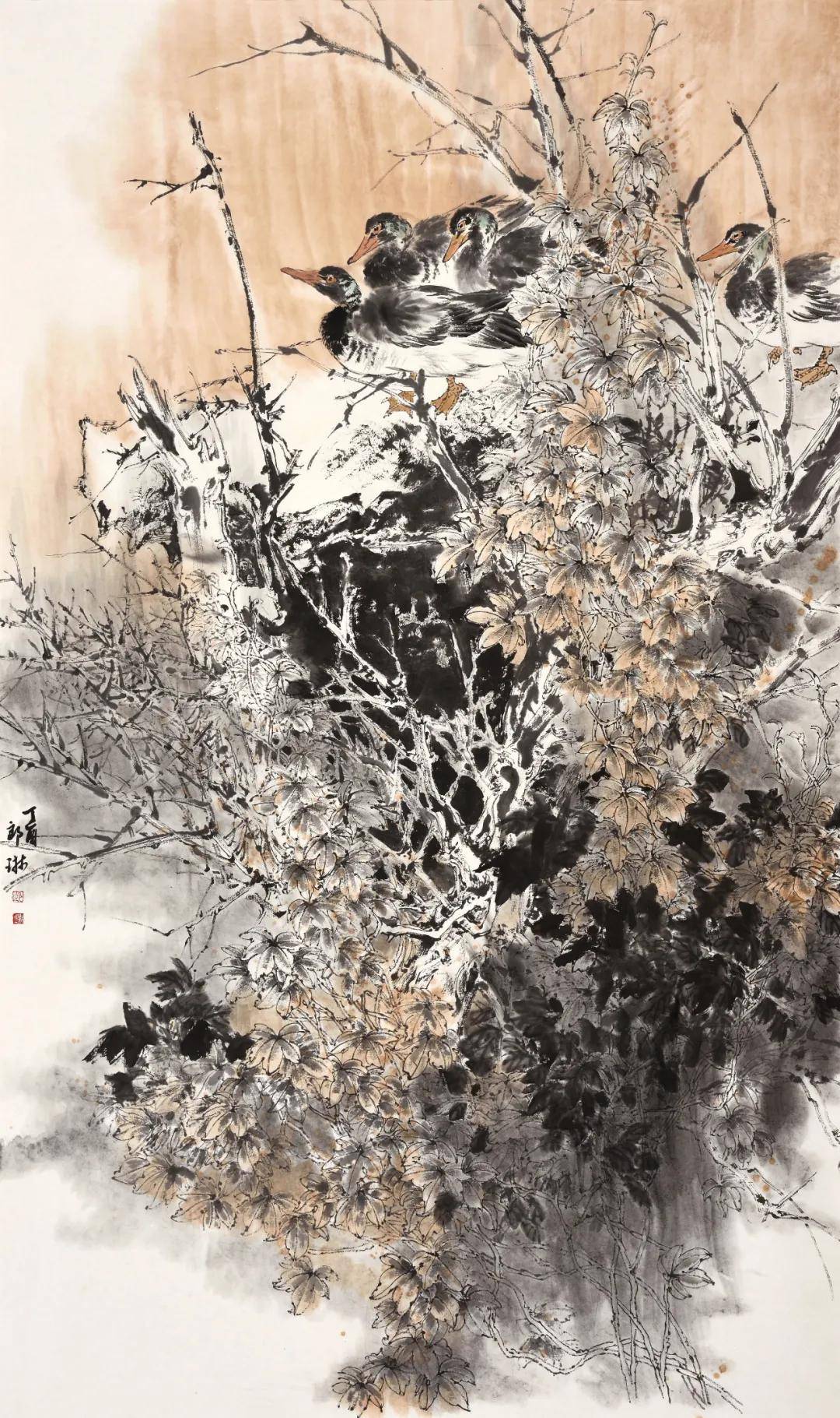 中国美术人物志郎琳第七届艺术名家书画大拜年