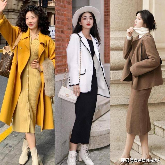 pick 今年大火的“半身裙”，配对鞋子气质优雅，适合40+岁的女人