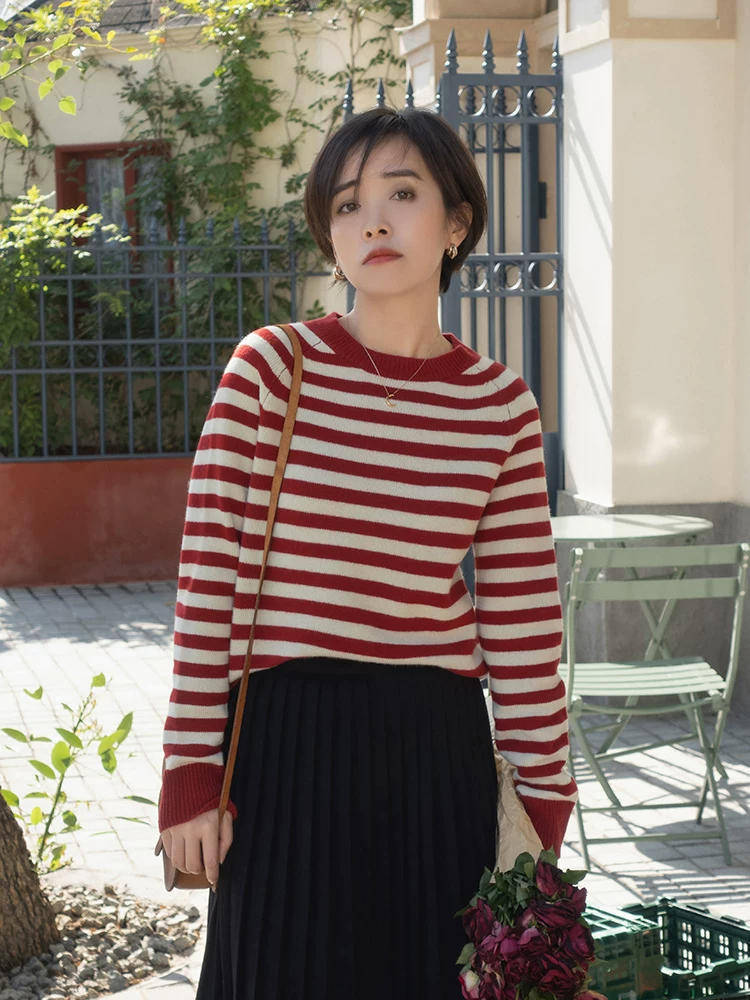 下装 步入40不要觉得“毛衣”老气，借鉴以下实用款，美出新高度