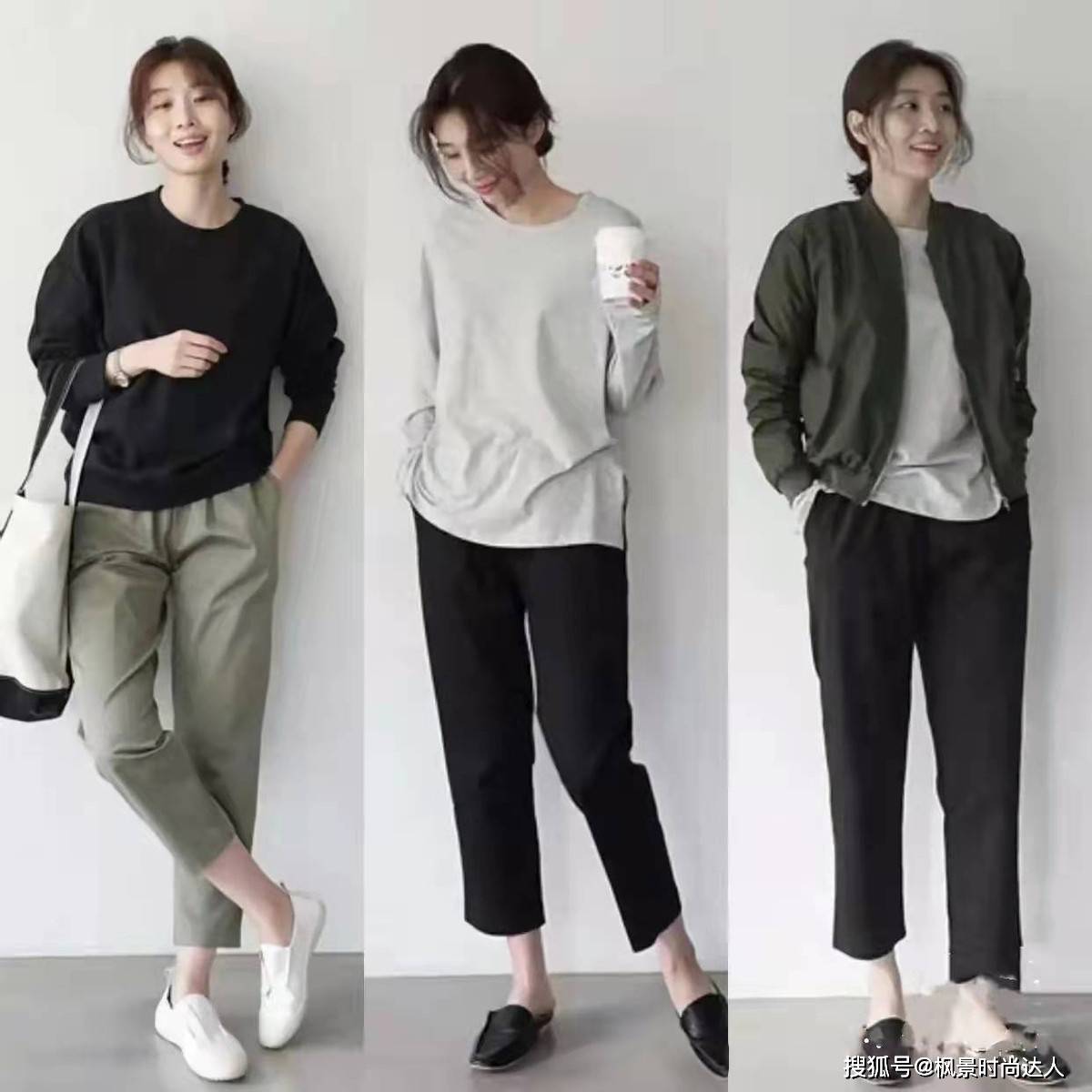 毛衣 终于找到适合“普通人”的穿搭，简约大气又高级，照穿不会出错