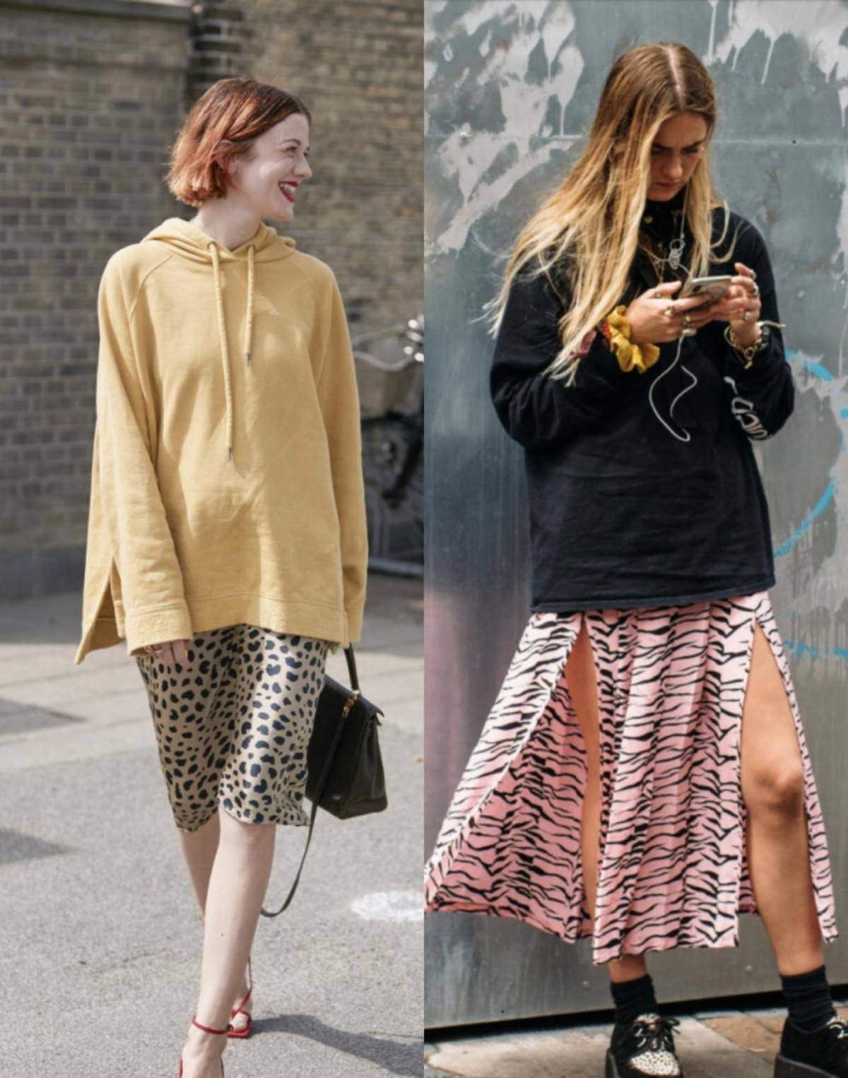 Polo 今冬卫衣适合搭配半身裙,上身活力下身妩媚,女人这么穿很有气质