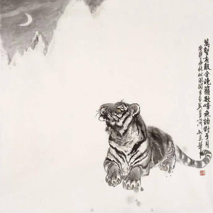 虎年话画虎采访画虎名家夏山河