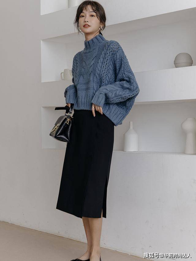 设计 如何把“毛衣”穿出法式气质感?教你4组搭配思路,时髦整个冬天