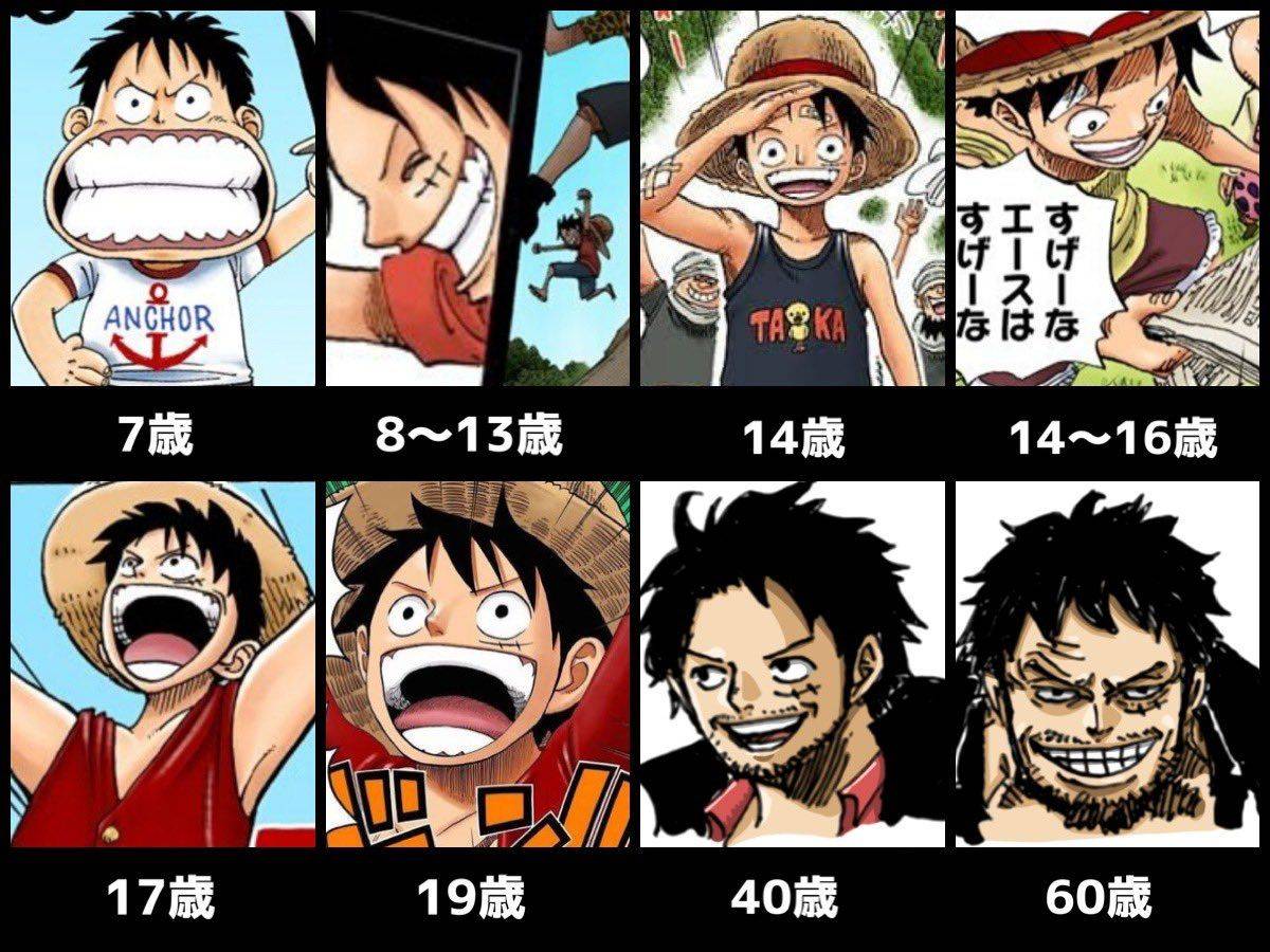 变化|海贼王：不同年龄段的7位强者！香克斯逆生长，雷利是真帅