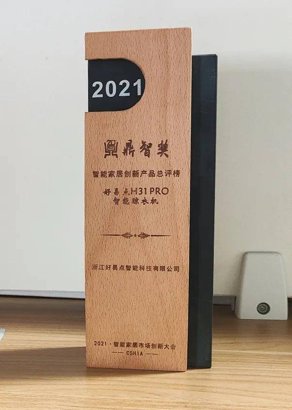 重磅喜讯 | 好易点H31晾衣机荣获行业双项大奖！