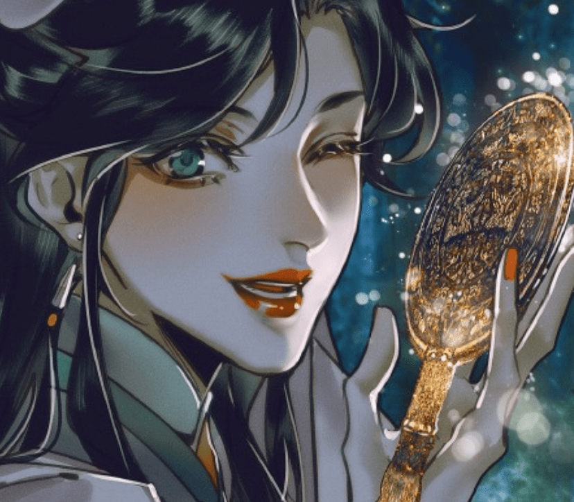 《天官賜福》漫畫:風師孃娘邀請謝憐女裝,憐憐的表情xswl_青玄_花城