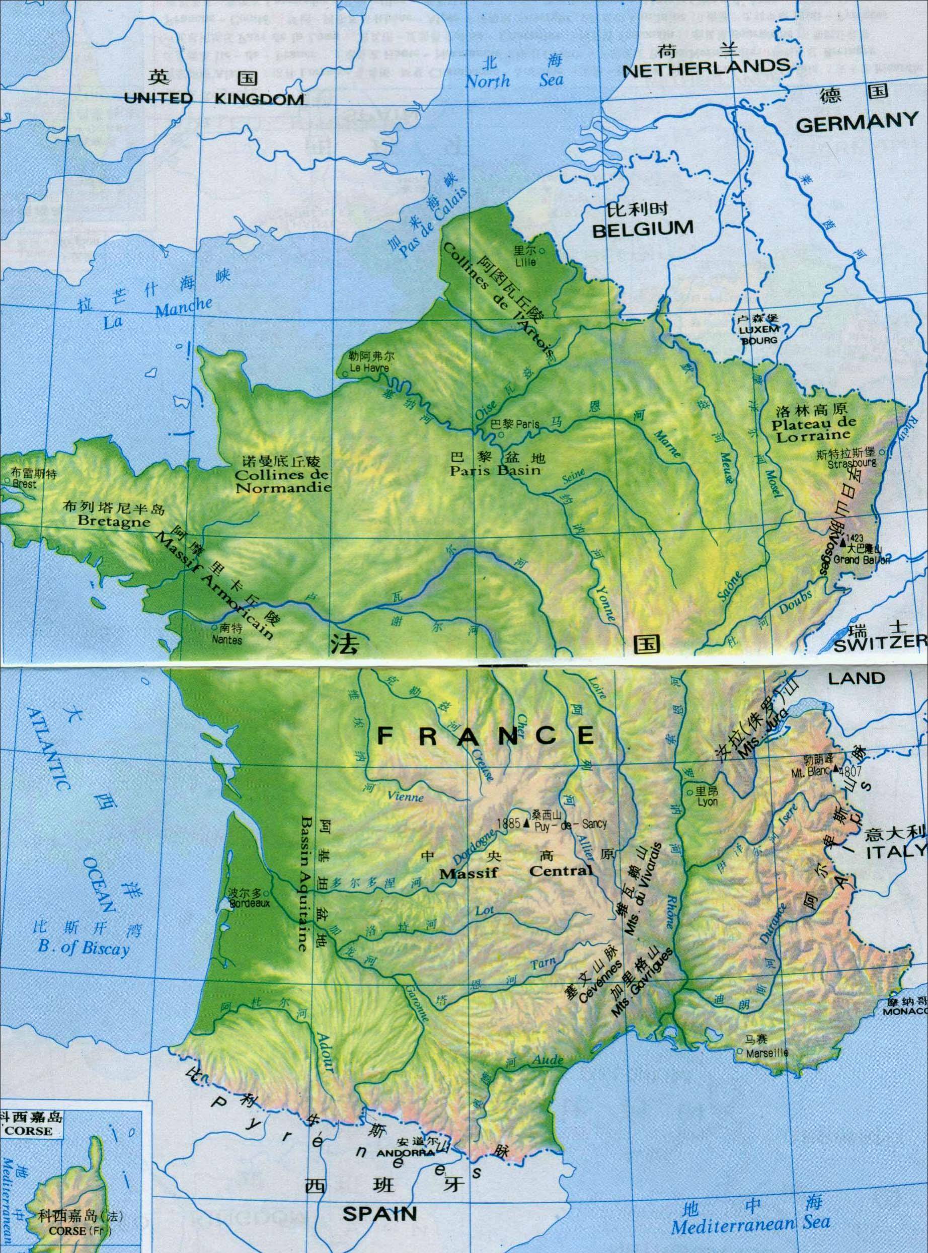 鲜为人知的法国行政区划：拿破仑的故乡科西嘉与法国本土并不相同