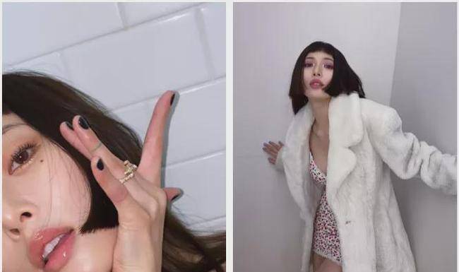 卷发她的齐刘海终于回归，这次大不同！空气刘海发型卷发短发_网易订阅