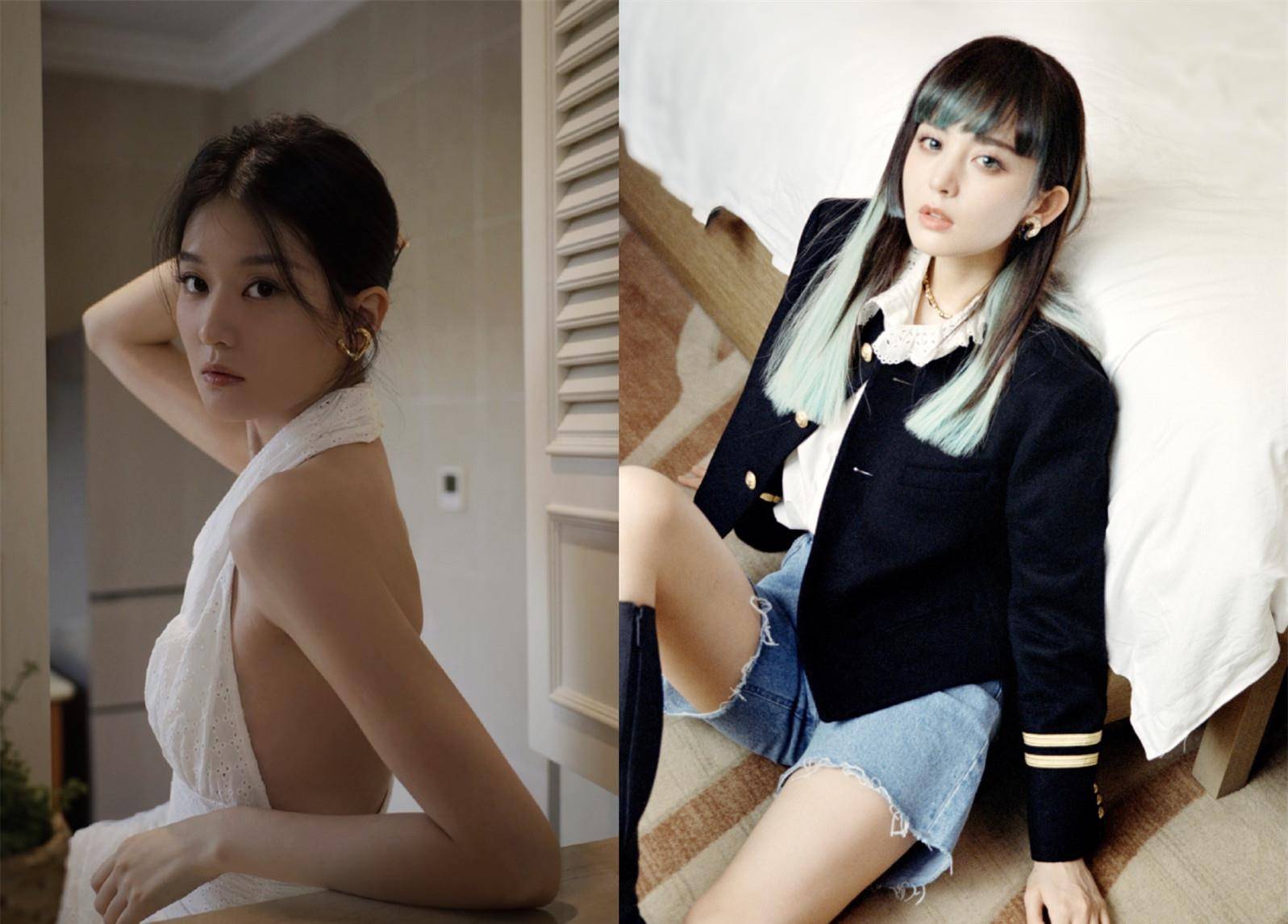 眼睛敢穿敢秀与超模同框不输,和娜扎同台也出彩!乔欣悄悄逆袭太惊艳