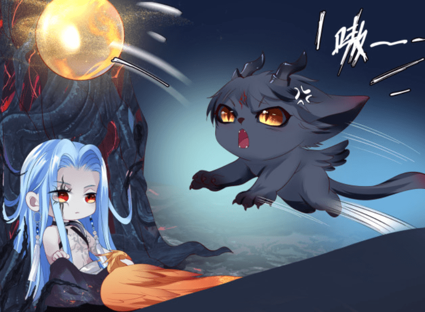 原创混沌终于化形夜漓落泪梵魈将要变成美人鱼九宸陷入幻境之中