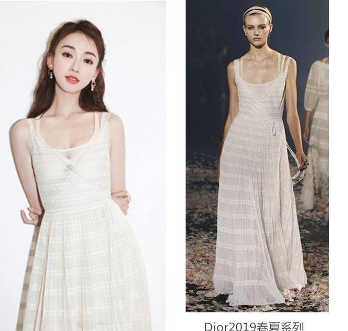 连换 吴谨言这次又美翻了，连换两套仙女裙清新灵动，28岁重新美回18岁